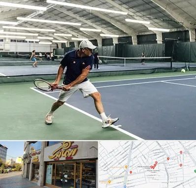 باشگاه تنیس در عطاران قم