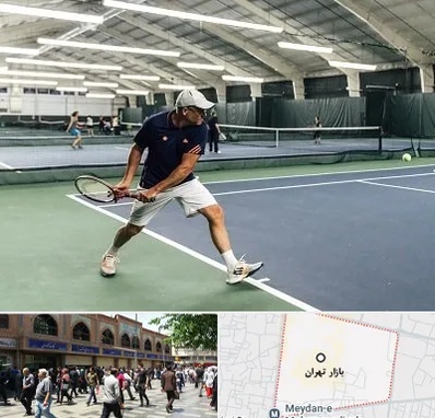 باشگاه تنیس در بازار تهران