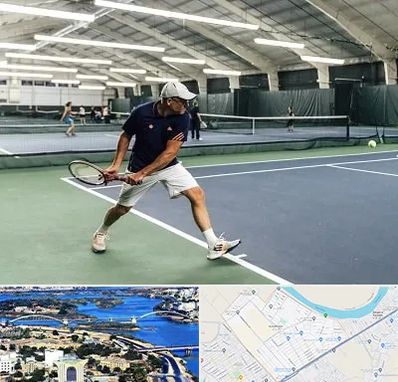 باشگاه تنیس در کوروش اهواز