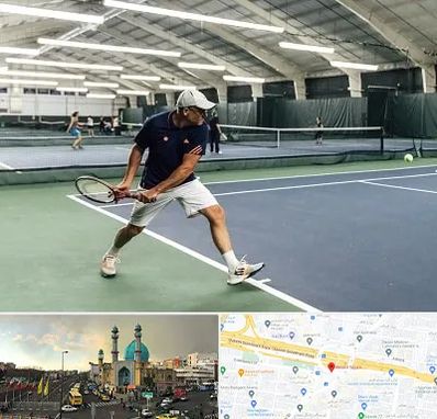 باشگاه تنیس در رسالت