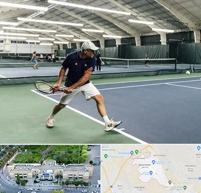 باشگاه تنیس در نسیم شهر