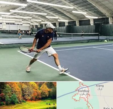 باشگاه تنیس در کردکوی