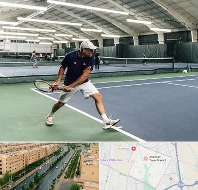 باشگاه تنیس در فاز سه اندیشه