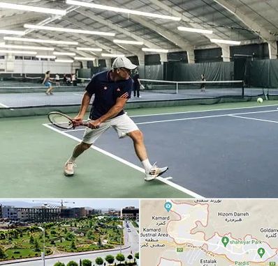باشگاه تنیس در پردیس