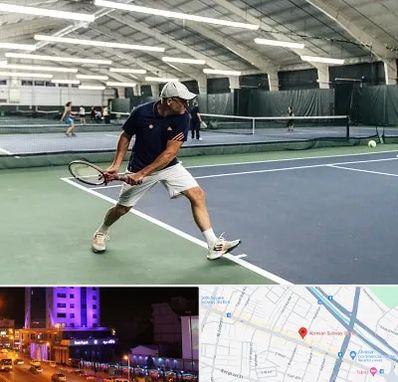 باشگاه تنیس در آبرسان تبریز