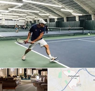 باشگاه تنیس در چهاردانگه