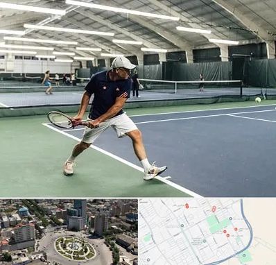 باشگاه تنیس در زرافشان اسلامشهر