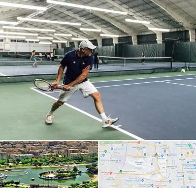 باشگاه تنیس در منطقه 9 تهران