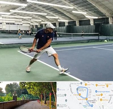 باشگاه تنیس در فلکه گاز رشت