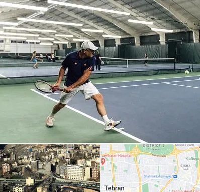 باشگاه تنیس در مرزداران