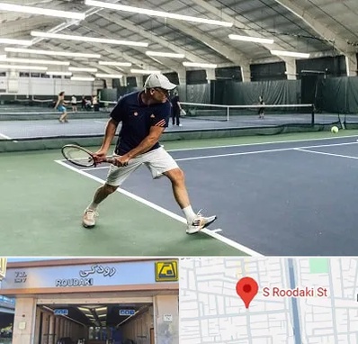 باشگاه تنیس در رودکی