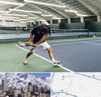 باشگاه تنیس در ازگل