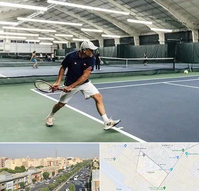 باشگاه تنیس در کیانمهر کرج