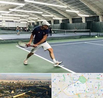 باشگاه تنیس در منطقه 19 تهران