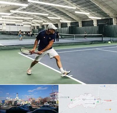 باشگاه تنیس در ماهدشت کرج