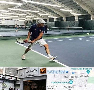 باشگاه تنیس در منیریه