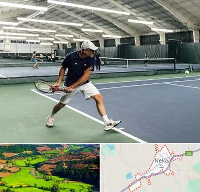 باشگاه تنیس در نکا