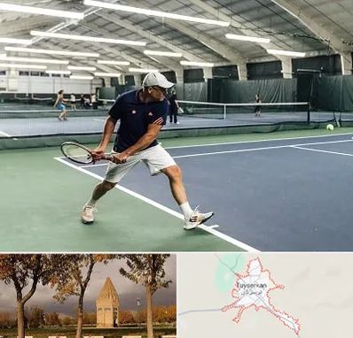 باشگاه تنیس در تویسرکان