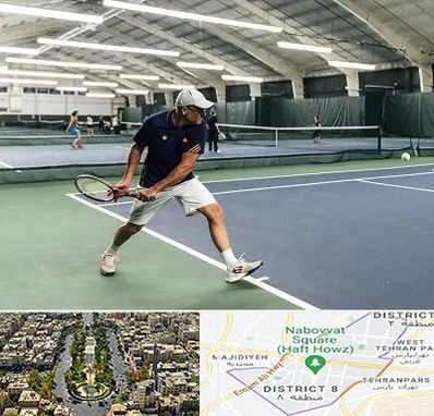 باشگاه تنیس در نارمک