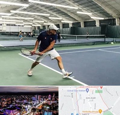 باشگاه تنیس در گلسار رشت