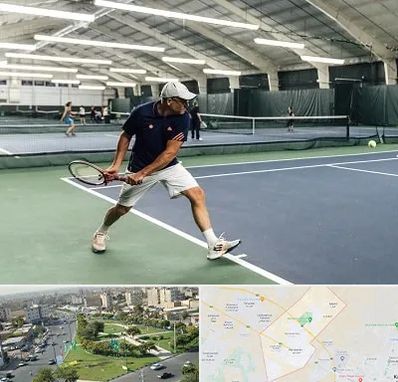 باشگاه تنیس در کمال شهر کرج