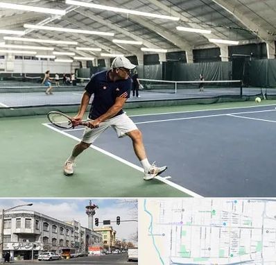 باشگاه تنیس در 17شهریور