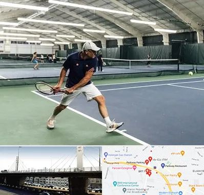 باشگاه تنیس در پارک وی