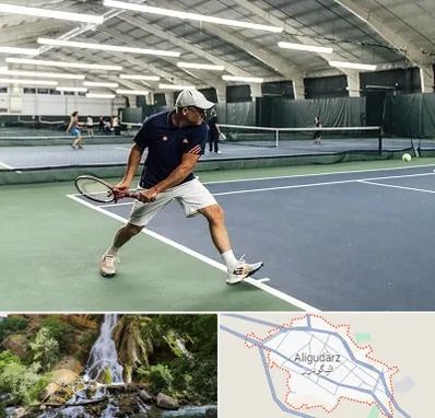 باشگاه تنیس در الیگودرز