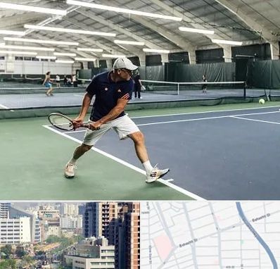 باشگاه تنیس در خیابان بهشتی