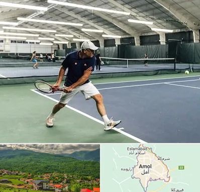باشگاه تنیس در آمل