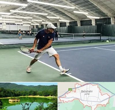 باشگاه تنیس در بهشهر