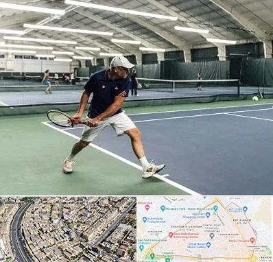 باشگاه تنیس در شهرک غرب مشهد