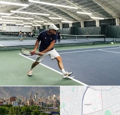 باشگاه تنیس در جمشیدیه