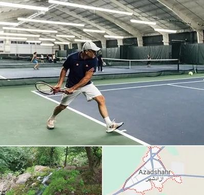 باشگاه تنیس در آزادشهر