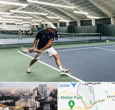 باشگاه تنیس در الهیه