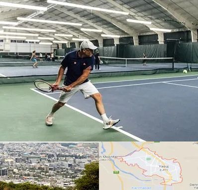 باشگاه تنیس در یاسوج