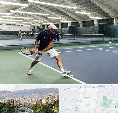 باشگاه تنیس در خانی آباد