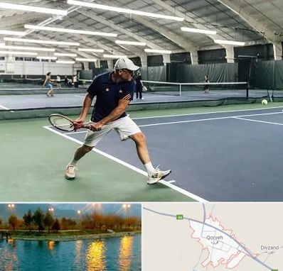 باشگاه تنیس در قروه