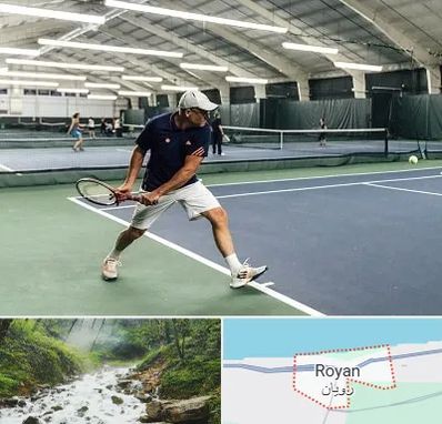 باشگاه تنیس در رویان