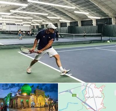 باشگاه تنیس در آستانه اشرفیه