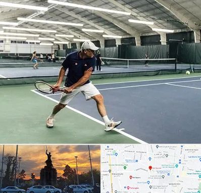 باشگاه تنیس در میدان حر