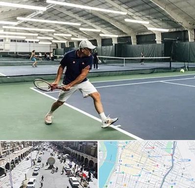 باشگاه تنیس در نادری اهواز