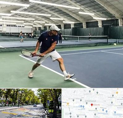 باشگاه تنیس در میرداماد