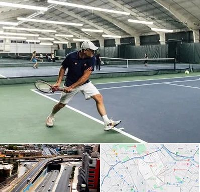 باشگاه تنیس در ستارخان شیراز