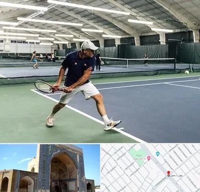 باشگاه تنیس در مصلی مشهد