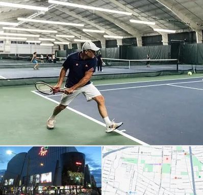 باشگاه تنیس در بلوار اباذر