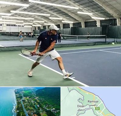 باشگاه تنیس در رامسر