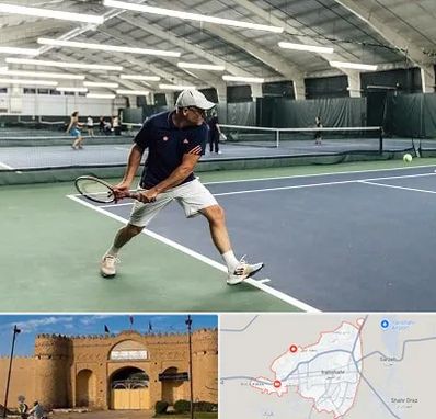 باشگاه تنیس در ایرانشهر