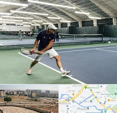 باشگاه تنیس در کوی وحدت شیراز