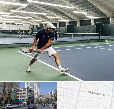 باشگاه تنیس در کامرانیه